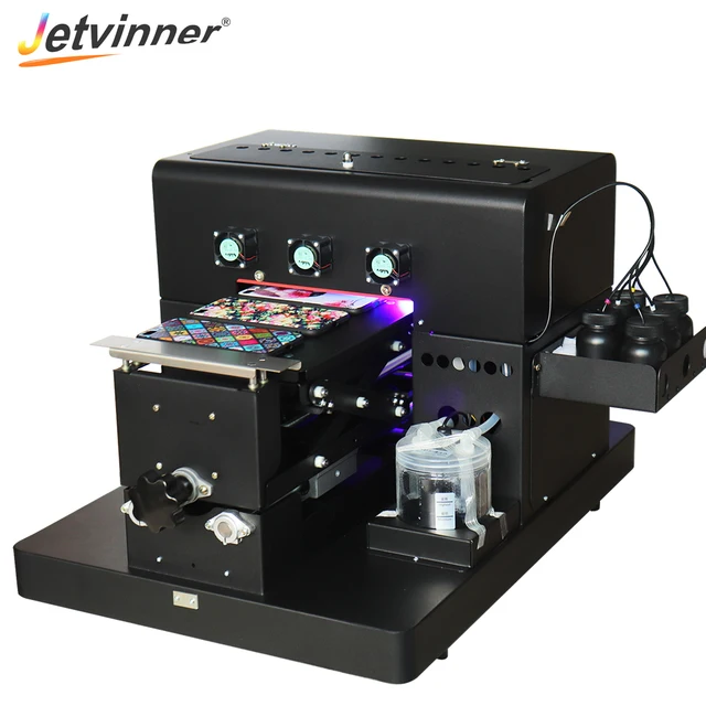 Best Price Jetvinner 2019 A4 size UV Printer LED with emboss effect UV Flatbed Printer for Phone Case, Leather, TPU, Metal, Wood, Acrylic Best Price Jetvinner 2019 A4 size UV Printer LED with emboss effect UV Flatbed Printer for Phone Case, Leather, TPU, Metal, Wood, Acrylic