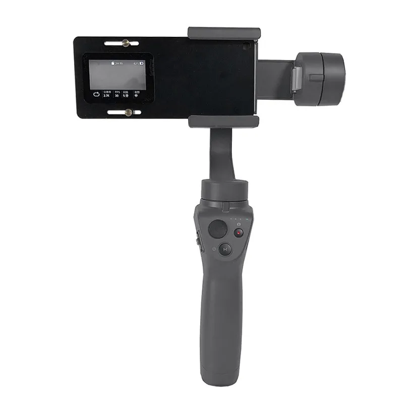 Ручной шарнирный адаптер переключатель Монтажная пластина для GoPro Hero 8 7 6 5 Yi 4k для DJI OSMO Mobile 2 Zhiyun ручные аксессуары