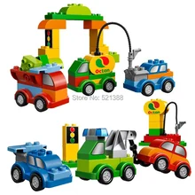 Large Size bricks CHINA brand s668 Creative Cars Building Blocks Classic Toys DIY Baby Toy Compatible with lego duplo 10552