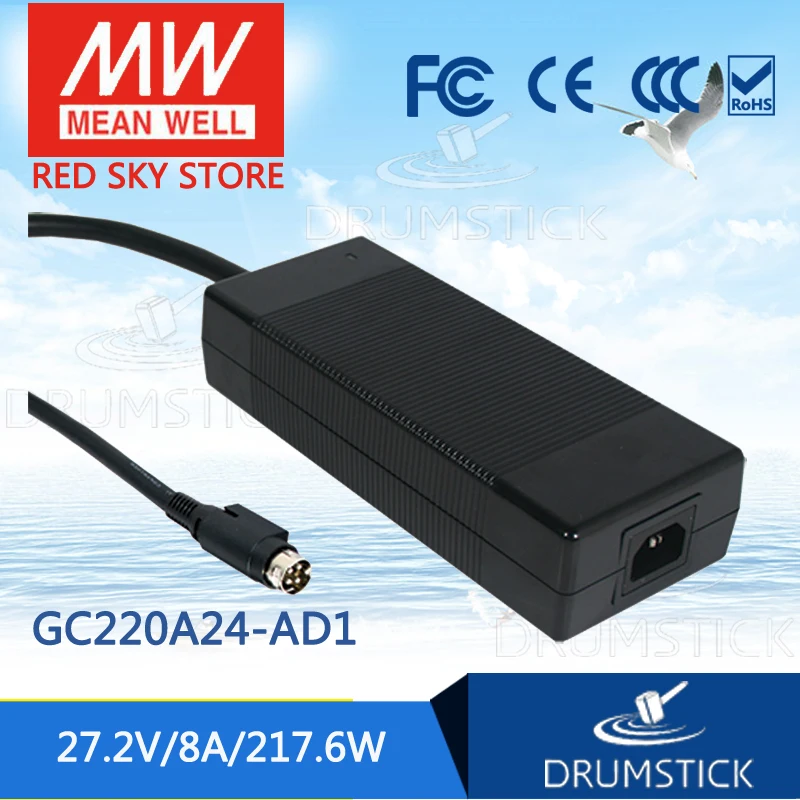 

MEAN WELL GC220A24-AD1 27.2V 8A meanwell GC220 27.2V 217.6W Single Output Battery Charger