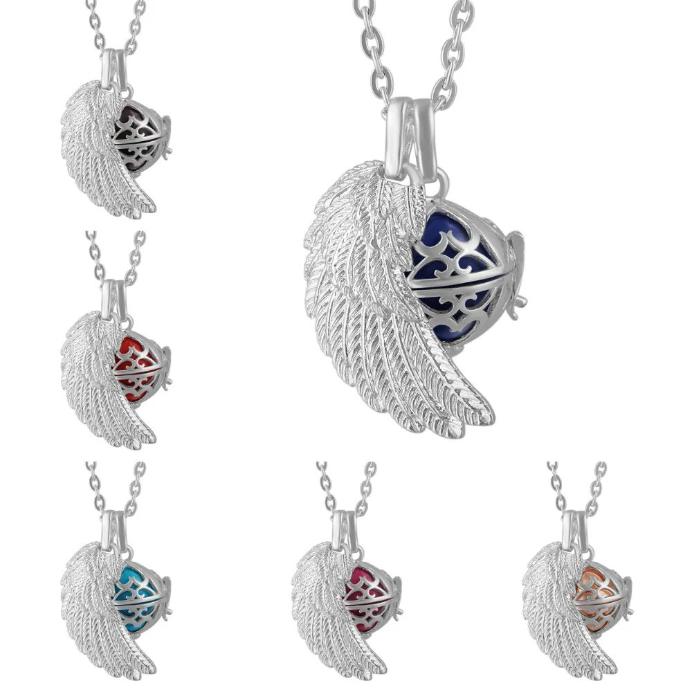 

Baby Caller Sound Fashion Jewelry Mexican Bola Pregnant Women Chain Necklace Eudora Harmony Ball Colorful Chime Angel Caller