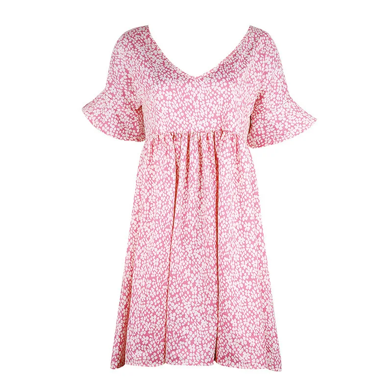 

High Style Bell-like Sleeves Maternity Dresses Floral Print Straight Pregnancy Dress Summer Autumn Vestido Dress Elegant