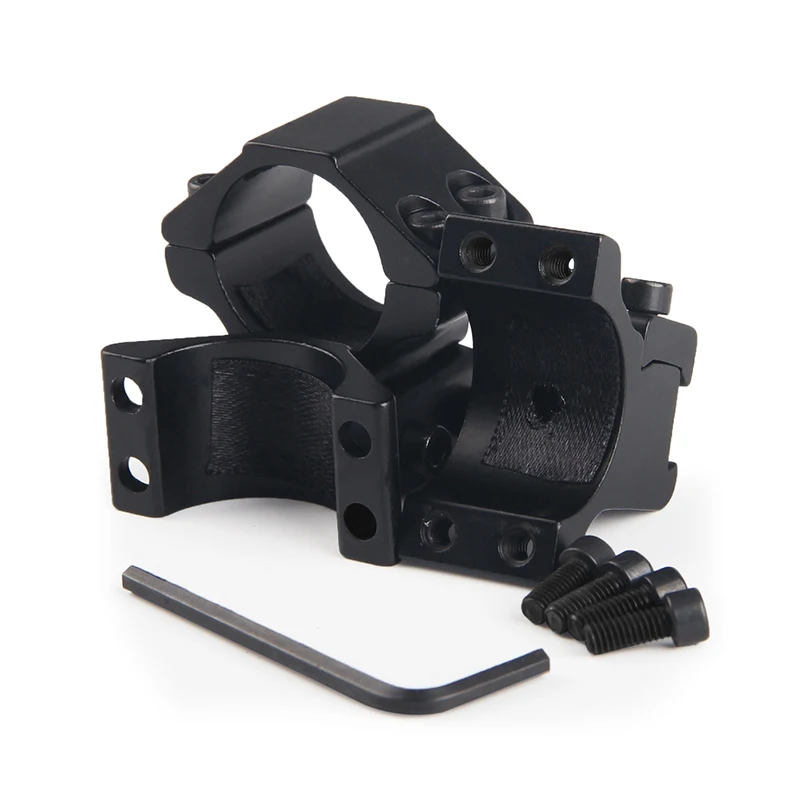 2pcs Rifle Tactical Low Profile 25.4mm 1 Scope Rings 11mm Dovetail Rail Mount RL2-0008C (3)