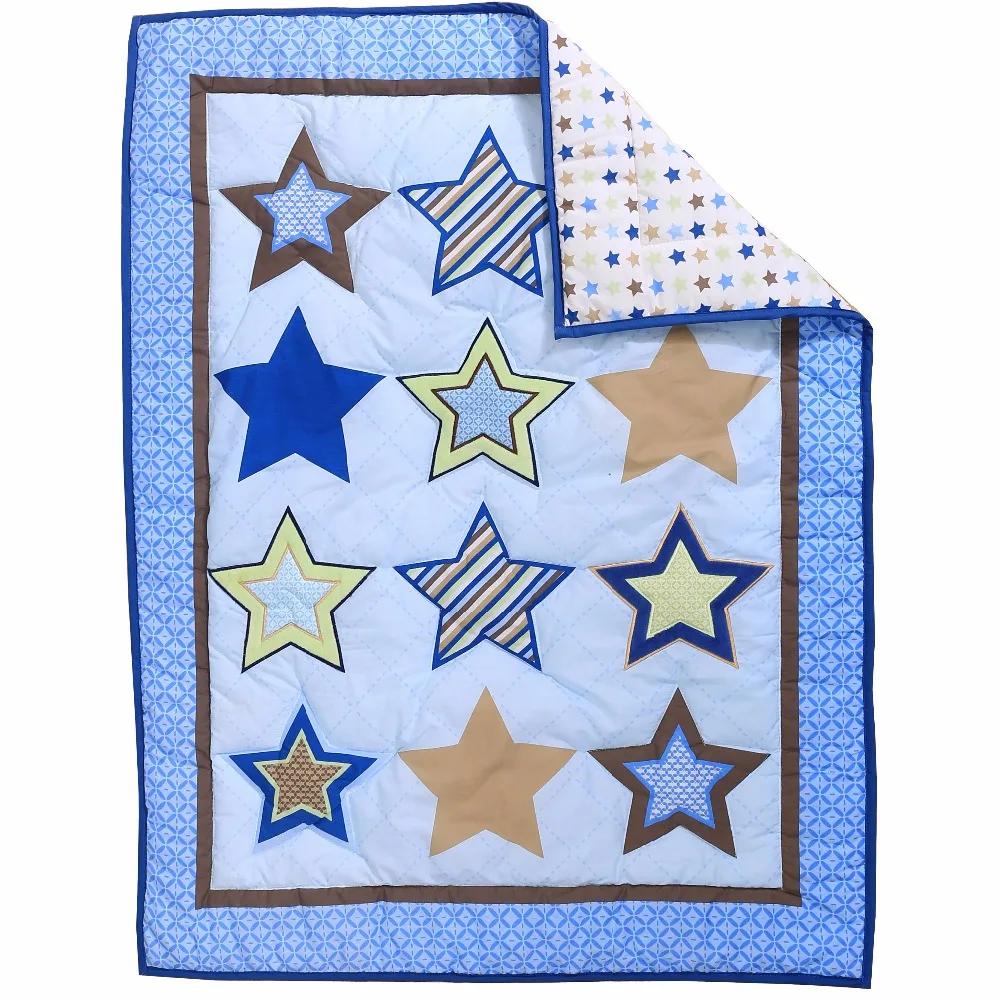 

Embroidery Quilt Animal Plant Print Kindergarten Children Small Quilt Boy Girl Soft Decoration Supplies Bed Linings Accessories