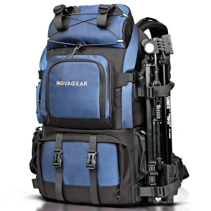 Roadfisher большой водонепроницаемый DSLR SLR камера рюкзак 17 ''сумка для ноутбука вкладыш чехол дождевик подходит для Canon Nikon sony Pentax - Цвет: Blue
