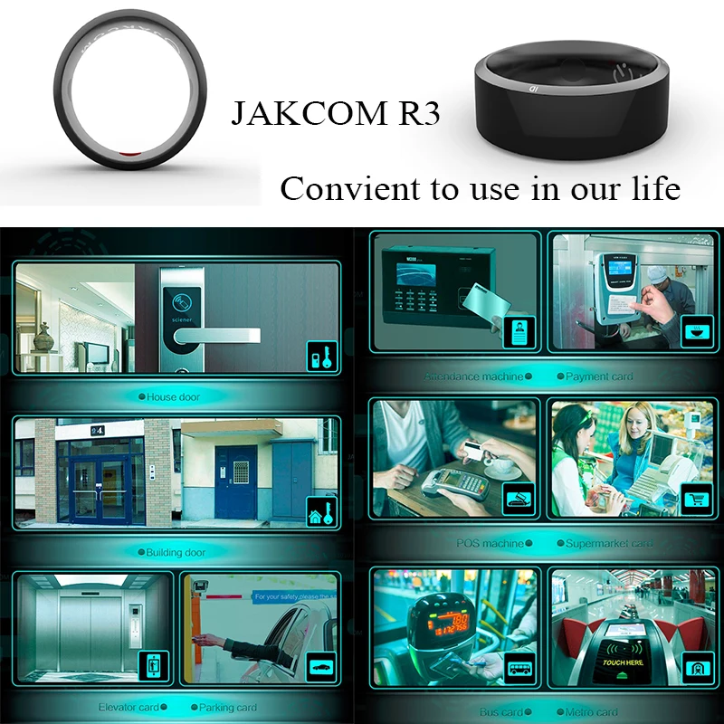 Werable устройства Jakcom R3 Smart Ring electronic CNC металлическое мини волшебное кольцо с IC / ID NFC