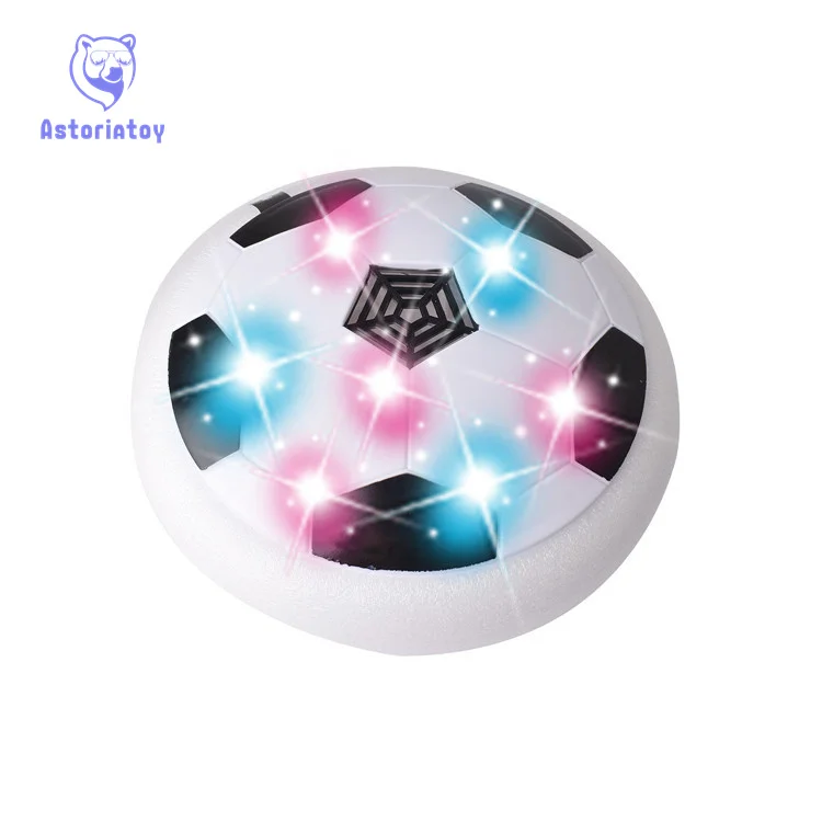 19.2cm  1Piece Air Power Soccer Ball Disc Indoor Football Toy Multi-surface Hovering and Gliding Toy