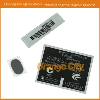 

For Xbox360 xbox 360 Wireless Controller Back Lable Serial No Sticker Laser stickers Label Seals Replacement 150sets/lot