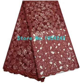 

Special offer high quality african tulle lace fabric Wholesale sequins French net lace fabric for Nigeria wedding dress QT815