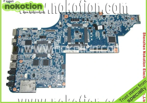 Nokotion 650799-001 اللوحة لابتوب hp بافيليون dv6 dv6-6000 motherboard إنتل hm65 اللوحة رسومات ddr3