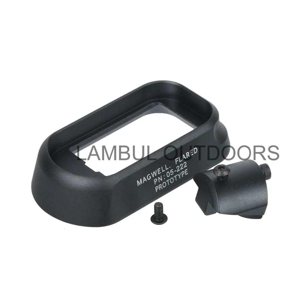 Тактический ALG защитный расклешенный Magwell для пистолета Airsoft Marui WE KWA Gen3 Glock 17 18C 24 31