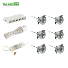 YLSTAR AC85-265V встраиваемый 3 Вт Мини Светодиодный точечный светильник потолочный светильник Светодиодный точечный светильник
