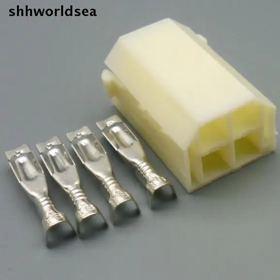 Shhworld Sea 2,3 мм 4pin 4way авто электрический гнездовой разъем, жгут проводов разъем
