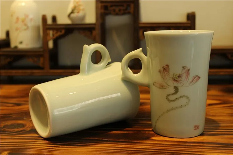 Китай Drinkware белой керамической ZAKKA чайная чашка кружка Творческий подарок кофе чашки кружки пива caneca молоко copo cerveja персонализированные