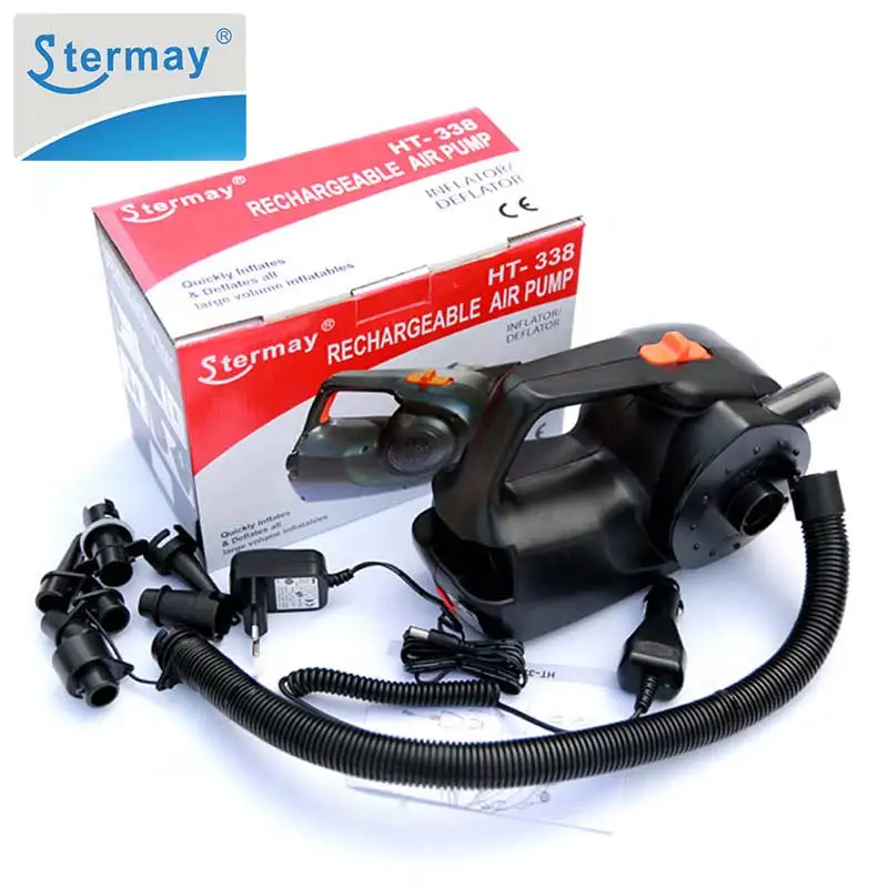Stermay HT 338 rechargeable pump electric inflatable air ...