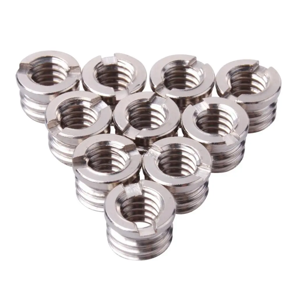 

100pcs 3/8" to 1/4" Tripod Screw Adapter for Tripod Ballhead DSLR SLR Camera (100 packs)