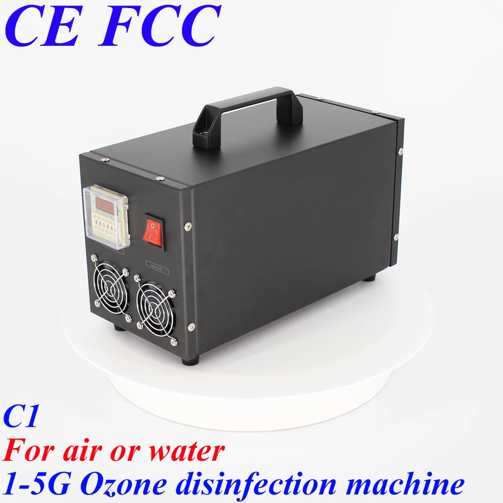 

Pinuslongaeva C1 500mg 1g 3g 5g/h 5grams stainless steel shell ozone machine generator ozonator for drinking water treatment