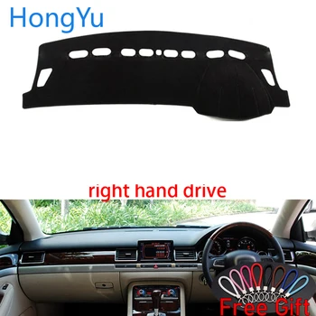 

Auto Car Dashboard Cover Dash Mat Board Pad Carpet Dashmat Interior Mats for AUDI A8 2004 - 2017 Right Hand Drive Accessories