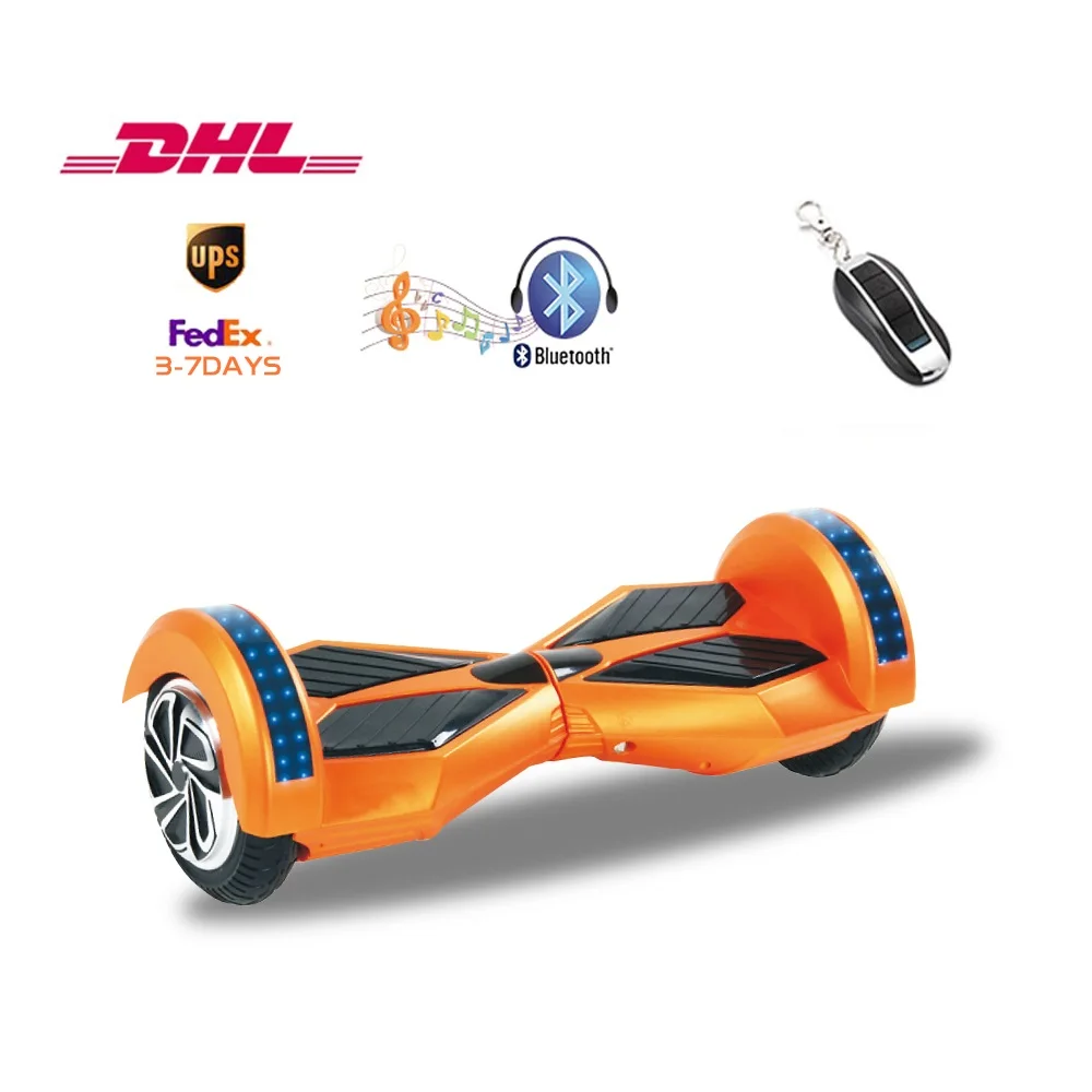 Bluetooth Self Balancing Electric Scooter 2 Wheels Hoverboard With Bluetooth Self Balancing Electric Scooter 2 Wheels Hoverboard With Colors Light 8 Inch Smart Ul2272 3 Days Delivery