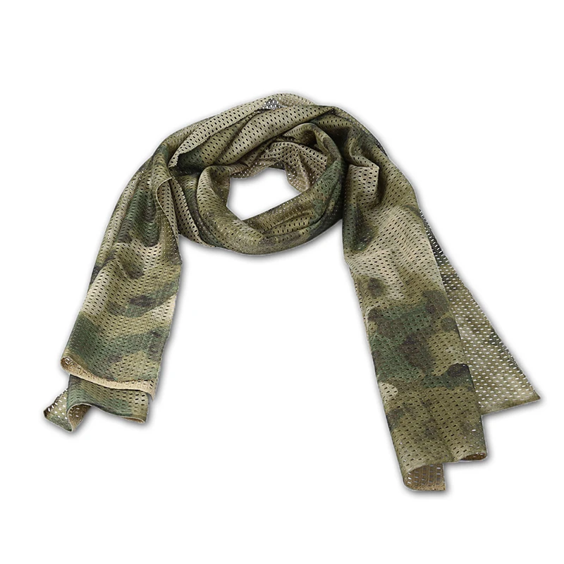 Tactical Scarf Mesh Breathable Winter Windproof Camouflage Warm Scarves for Hunting Shooting Airsoft RL37-0054 (4)