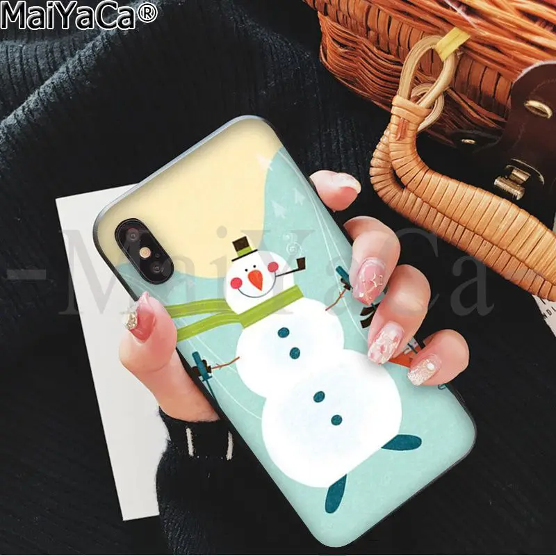 MaiYaCa Рождественский светящийся снеговик DIY роскошный высококачественный