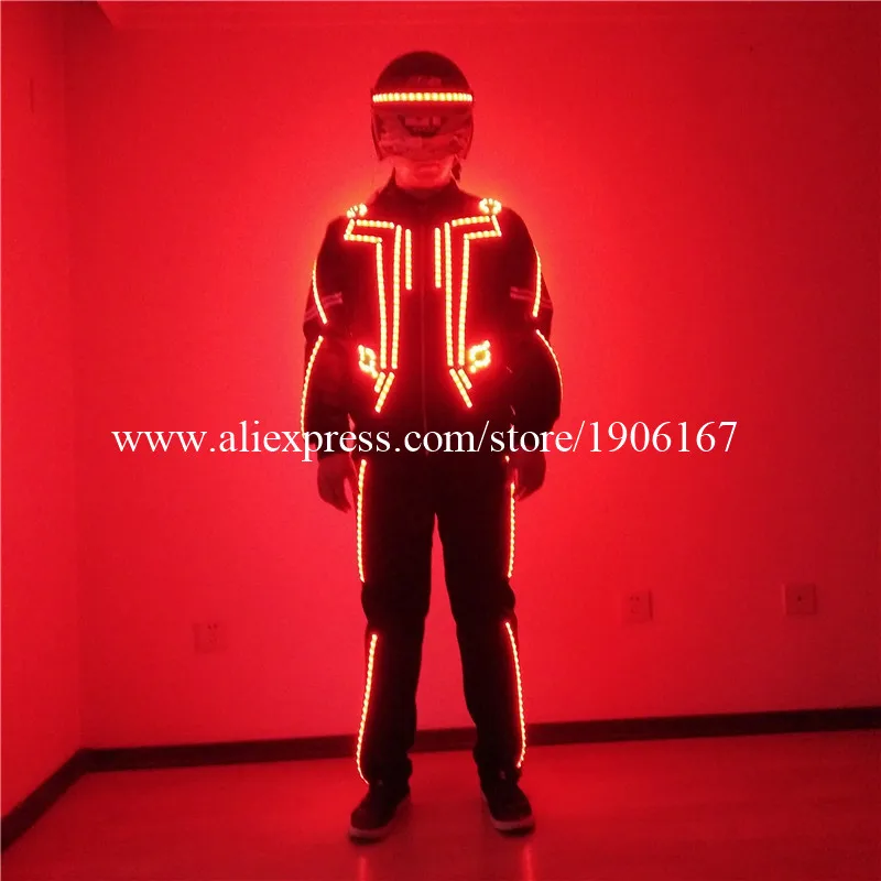 LED Costume LED Clothing Light suits LED Robot suits Kryoman robot david robot12