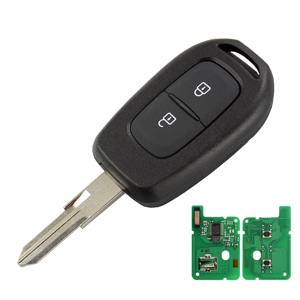 OkeyTech 5 шт./лот 434 МГц 4A PCF7961M чип 2 кнопки VAC102 дистанционный ключ для Renault Sandero Dacia Logan