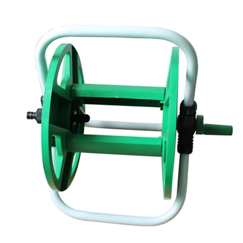 25 Metre Easy Carry Portable Garden Hose Reel Cart Retractable Flexible