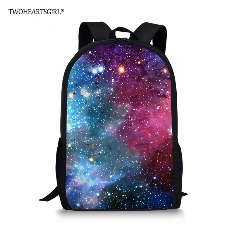 Twoheartsgirl Набор детских школьных сумок Galaxy/Universe/Космический рюкзак для подростков девочек мальчиков звезда детский школьный рюкзак Mochila Infanti - Цвет: L2766C
