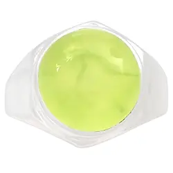 Lovegem подлинное кольцо Prehnite из стерлингового серебра 925 пробы, размер: 8, AR2380