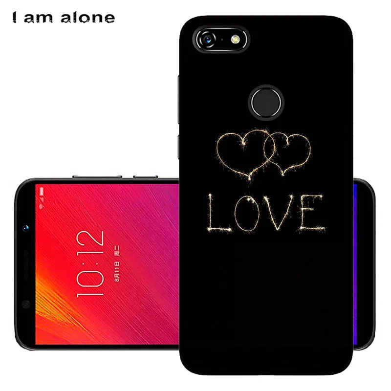 Чехлы для телефонов I am alone для lenovo A5, 5,45 дюймов, модные чехлы из мягкого ТПУ для мобильных телефонов, милые цветные цветочные чехлы для мобильных телефонов