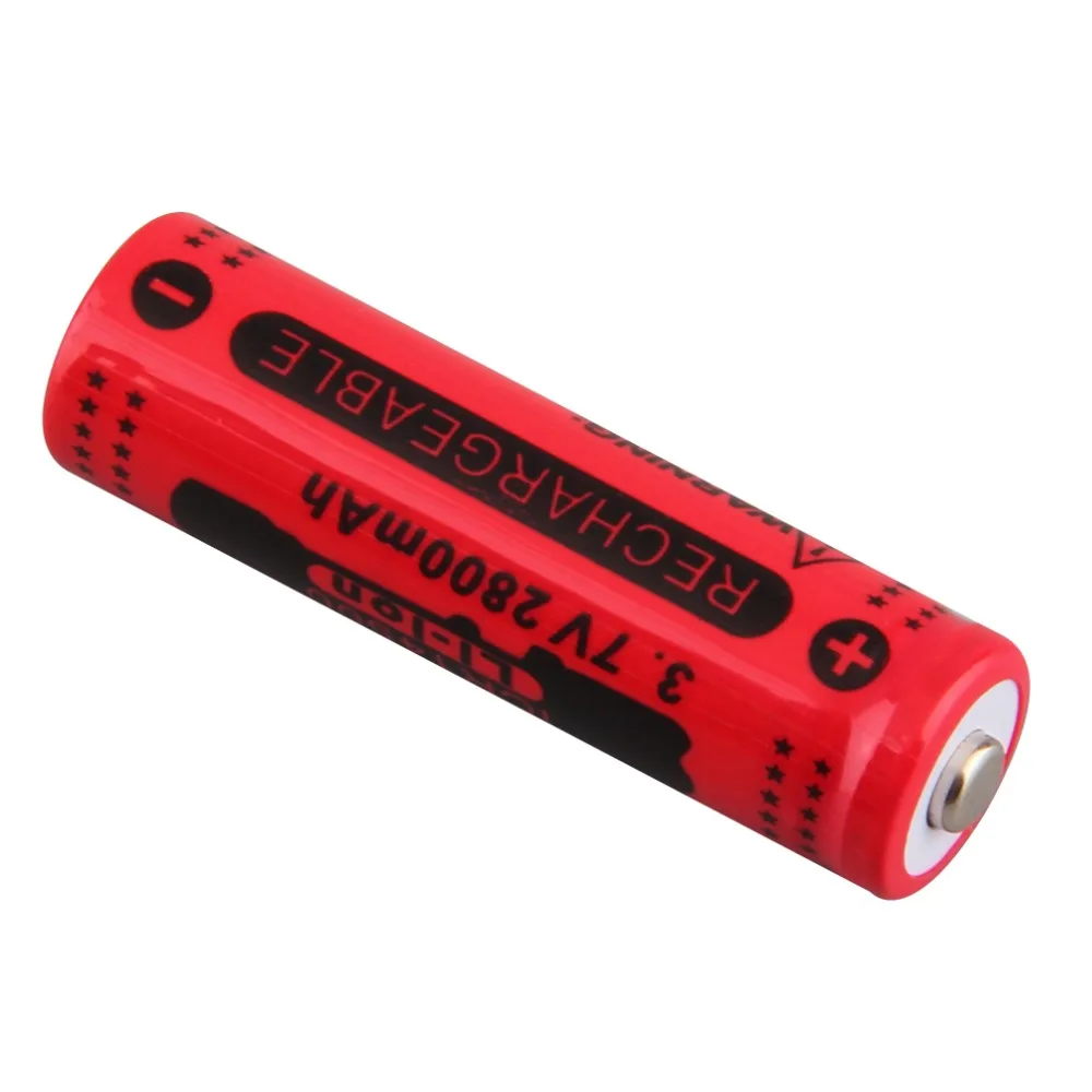 3.7V 2800mAh 14500 Battery Large Capacity Li-ion Rechargeable Battery Replacement For Flashlight Torch Battery