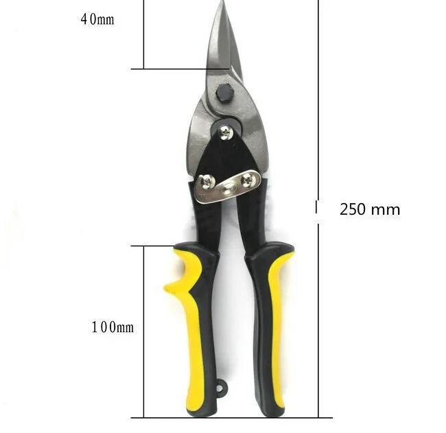Оловянный лист металла СНиП авиационные ножницы 25 см/1" железная пластина резки промышленной промышленности рабочие пластины ножницы которые режут ножницы бытовой инструмент