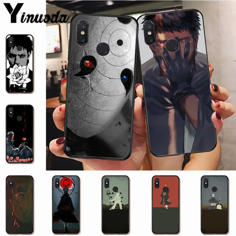 

Yinuoda Naruto Uchiha Obito silicone Phone Case cover for xiaomi redmi7 5plus 6pro 6a 4x go note5 note7 note6pro mi8se 9se coque