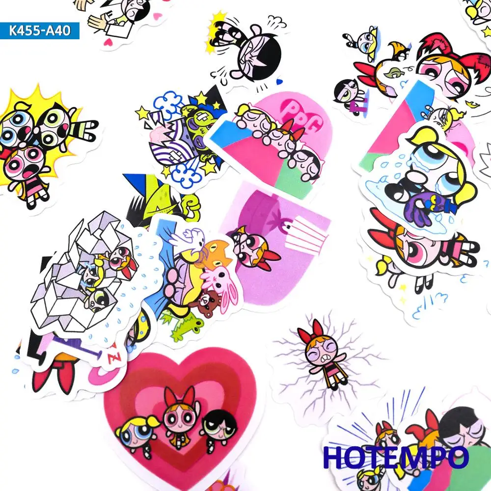 40pcs Cute Lovely Powerpuff Girls Stickers Stationery Scrapbooking Stickers DIY Children Letter Diary Pegatinas Stickers 40pcs Cute Lovely Powerpuff Girls Stickers Stationery Scrapbooking Stickers DIY Children Letter Diary Pegatinas Stickers