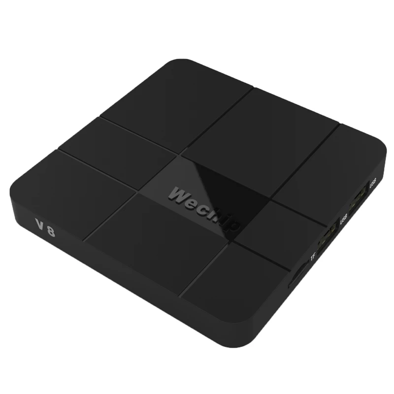 Wechip V8 новейший Amlogic S905W Android BOX 2G/16G Android 7.1.2 tv BOX четырехъядерный 2,4G беспроводной wifi телеприставка pk X96 mini