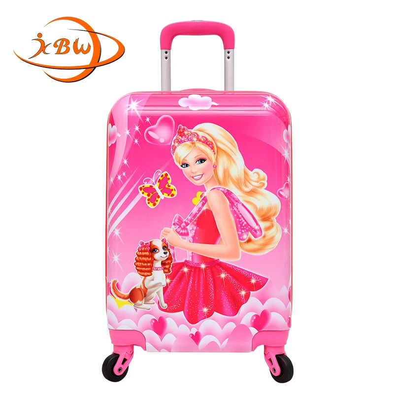 barbie rolling luggage