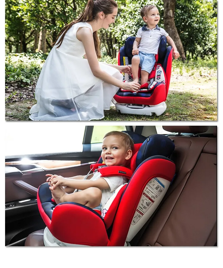 От 0 до 12 лет для новорожденных, детское автомобильное кресло-трансформер, интерфейс ISOFIX, безопасное сиденье, регулируемое сиденье