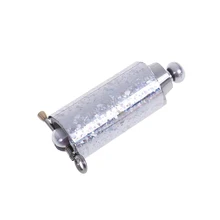 1pc crianças brinquedo mágico metal alta elasticidade aço prata aparecendo cana brinquedo mágico aço rebite truque prop