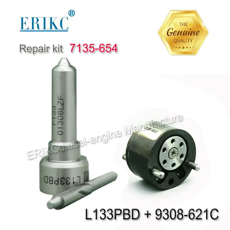 ERIKC L133PBD+ 9308-621C дизельные ремонтные комплекты 7135-654 для JAGUAR CR инжектор EJBR00501Z 3S7Q9K546BB RM3S7Q9K546BB 02C2S30226