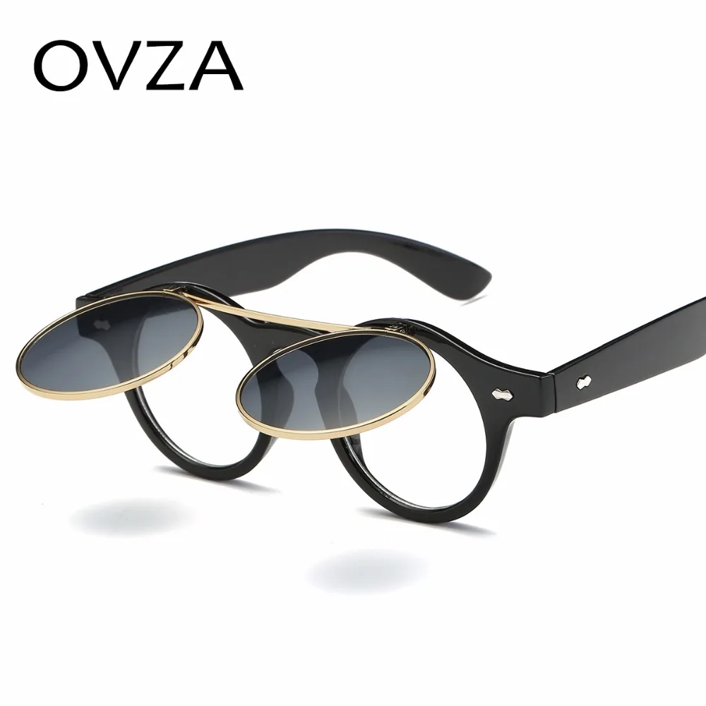 Buy OVZA Classic Men Clamshell Sunglasses Double layer