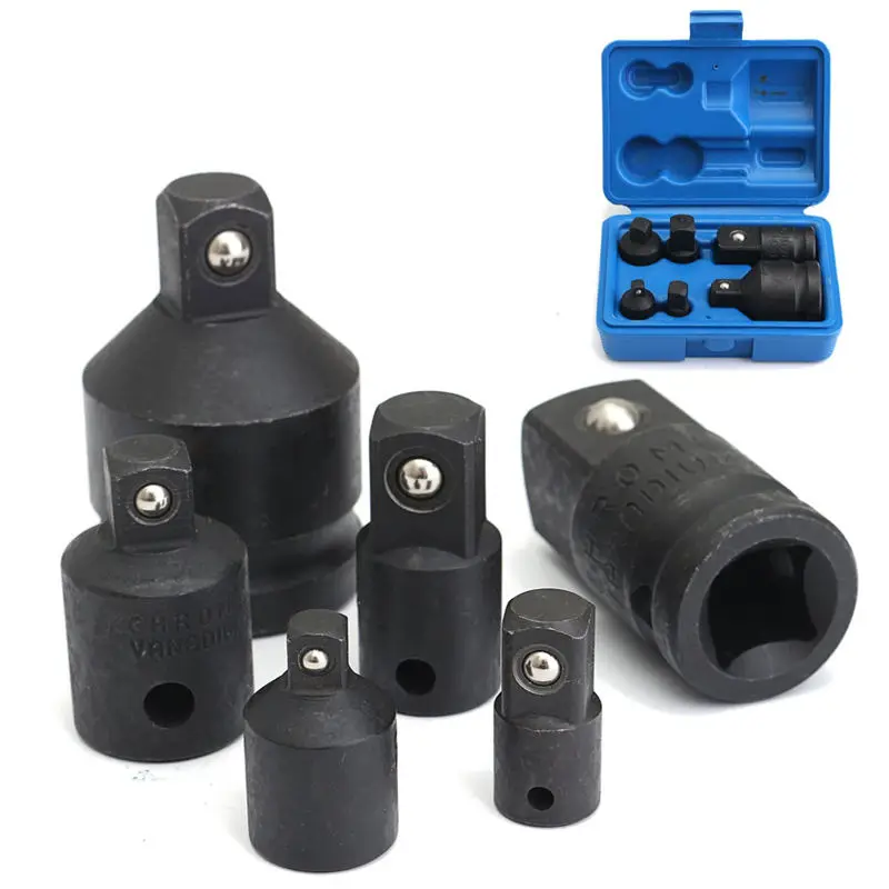 

New 1/4 3/8 1/2 3/4 inch Reducer Air Impact Ratchet Adapter Air Impact Wrench Heavy Duty Drive Socket Adapter for Hand Tool Set