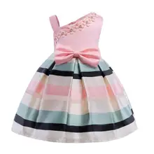 BibiCola/платье для девочек г.; летняя детская модная праздничная одежда; платье принцессы без рукавов для девочек; Детские свадебные платья