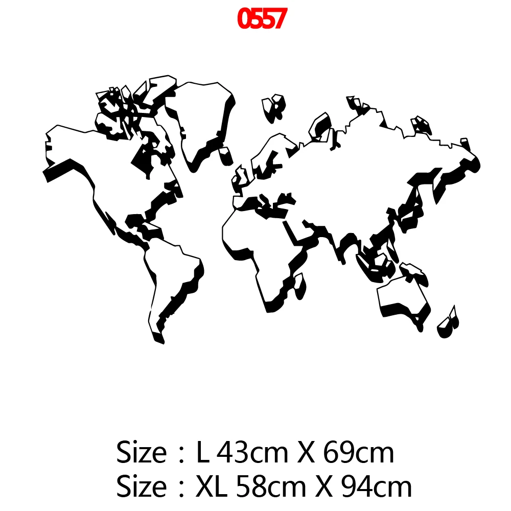 Художественная карта мира виниловая настенная наклейка для украшения комнаты Аксессуары для спальни декор для офиса семейная декоративная карта обои фрески - Цвет: Style8