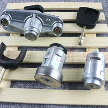 Цилиндр замка автомобиля полный набор для Ford 01-07year Mondeo, цилиндр зажигания, цилиндр замка двери [один комплект]