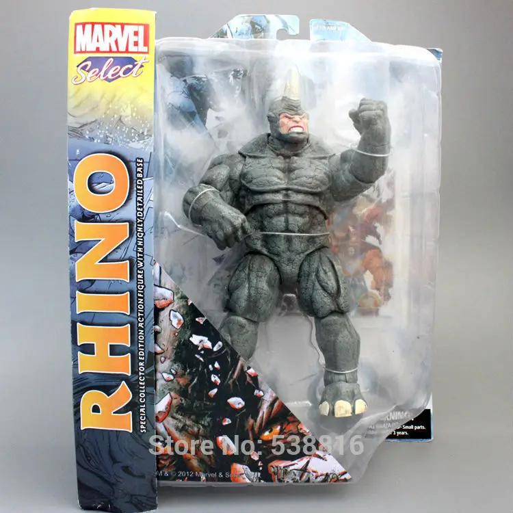 Marvel Select The Amazing Spider Man 2 Rhino Action Figure Collectible
