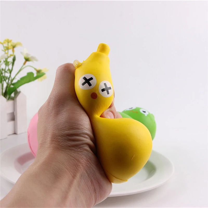 Skuishy Мягкий Кролик мультфильм мягкое медленно поднимающееся мягкое игрушка для телефона лямки мясные цепи анти-стресс беспокойство антистрессовые игрушки