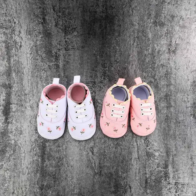 ? 3.68 36% de DESCUENTO|Nuevo Bebé infantil encantador mezcla de algodón blanco encaje Floral bordado suave zapatos para caminar niño bordados niños ? 3.68 36% de DESCUENTO|Nuevo Bebé infantil encantador mezcla de algodón blanco encaje Floral bordado suave zapatos para caminar niño bordados niños