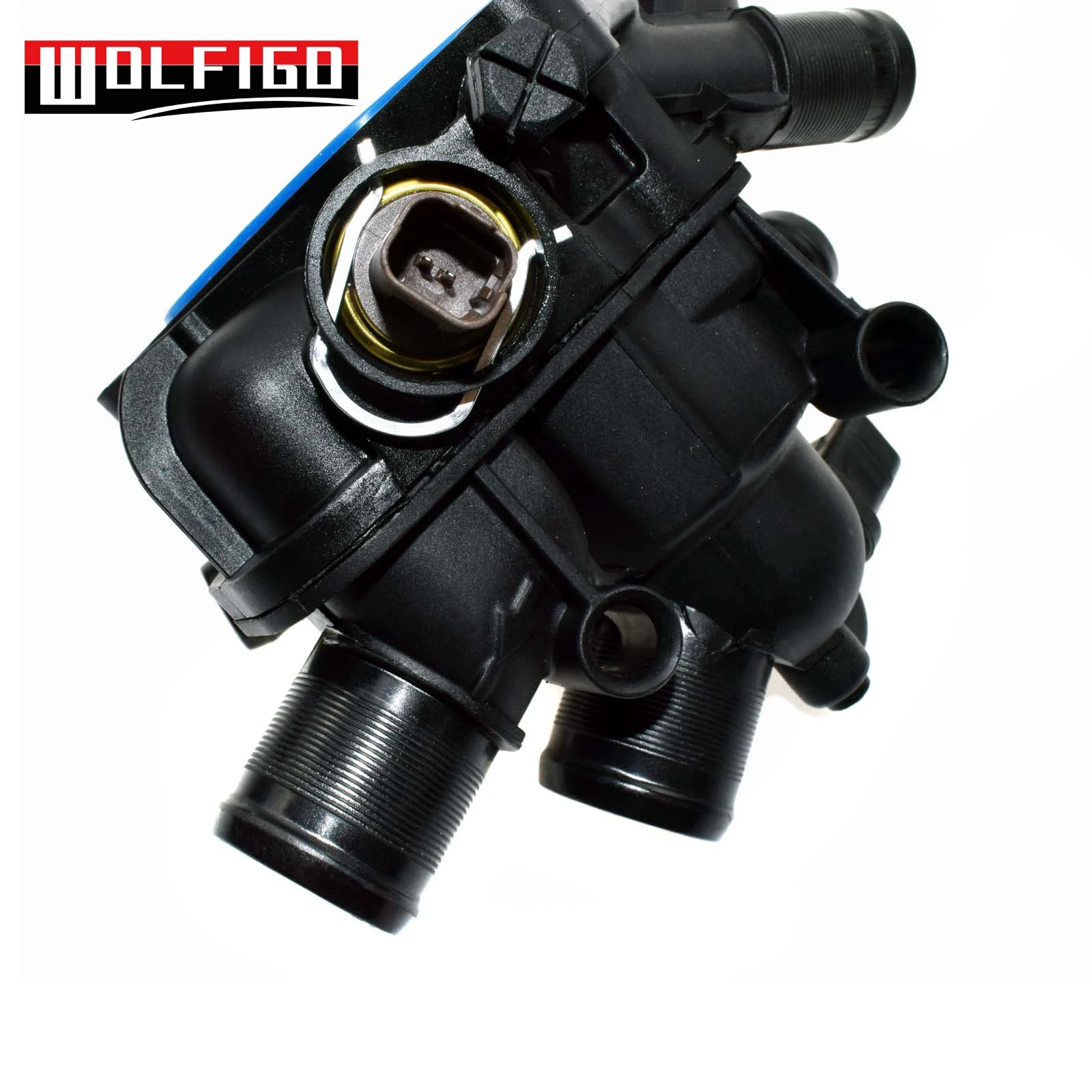 WOLFIGO Новый термостат + Корпус в сборе для MINI R56 R55 peugeot 207 208 308 508 2008 3008 1 4 6 16VTi 9808646980