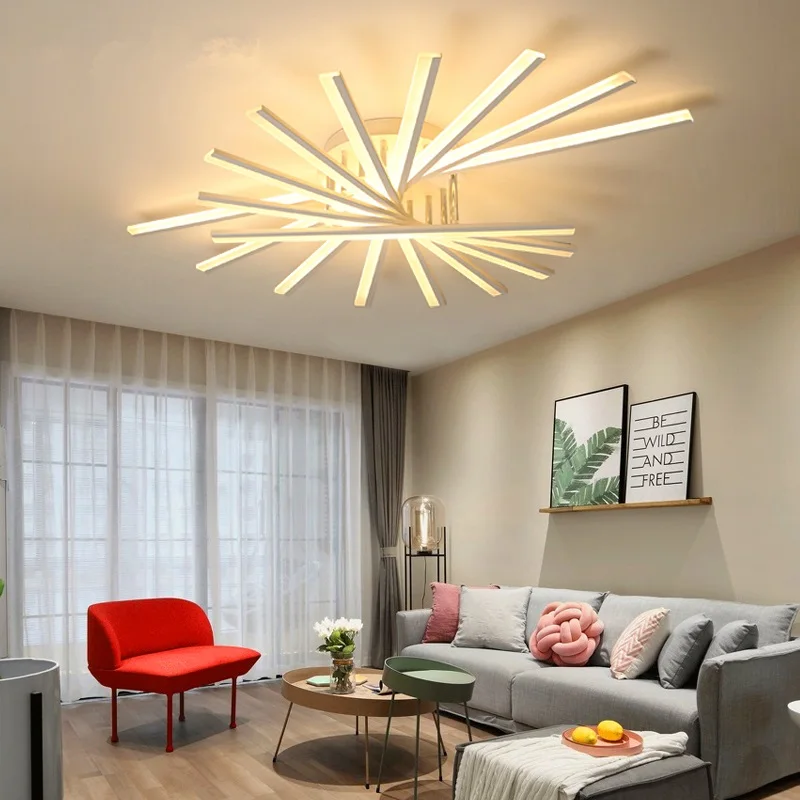 Modern restaurant chandelier creative fixtures novelty ...